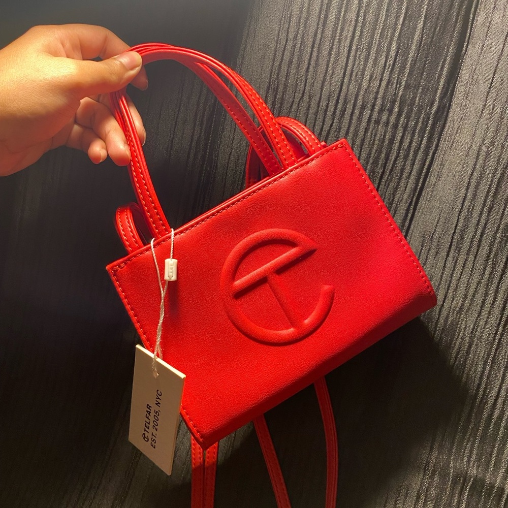 Telfar Small Shopping Bag - Red